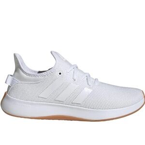 Women’s Adidas Cloudfoam Pure White Sneakers